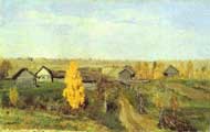 В. Левітан. Золота осінь. Слобідка. 1889