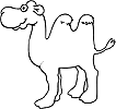 Розмальовки верблюди
