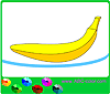 Розмальовка Банан