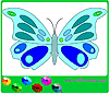 Розмальовка Метелик