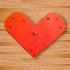 Серце з паперу (валентинка)