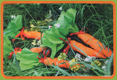 Паперові морквини з сюрпризом!