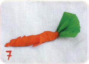 Морквина з гоярированной папери