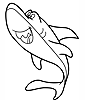 Розмальовки акули