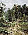 Пасіка знаходиться в лісі. 1876
