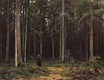 У лісі графині Мордвинова. Петергоф. 1891