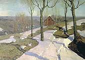 Пурвит Вільгельм. Останній сніг. 1898
