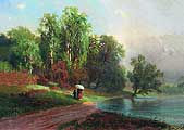 Васильєв Федір Олександрович (1850-1873). Літо. Річка в Червоному Селі. 1870