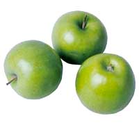 Зелені яблука