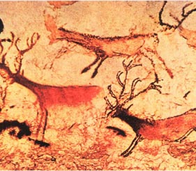 Печерна живопис епохи палеоліту. Печера Ласко, Франція