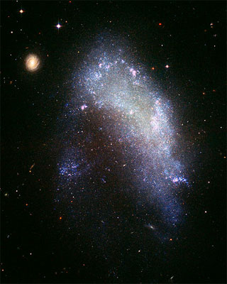 Неправильна галактика NGC 1427A в сузір'ї Ерідан (тип IBm)