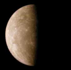 Меркурій. Знімок 'Марінера-10' 