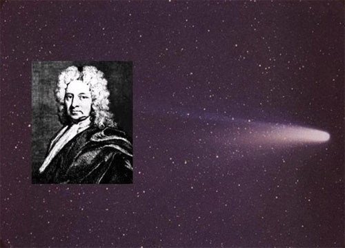 Галлей і відкрита ним комета