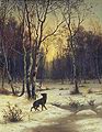 Волков Е. Е. Зимовий пейзаж. 1876