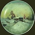 Конюшина Ю. Ю. Зимовий пейзаж з містком. 1900