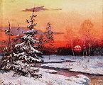 Конюшина Ю. Ю. Зимовий пейзаж. 1881