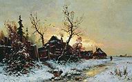 Конюшина Ю. Ю. Зимовий пейзаж. 1895
