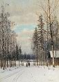 Кондратенко Р. П. Зима. В околиці. 1889