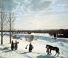Крилов Н. С. Зимовий пейзаж (Російська зима) 1827