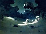Куїнджі А. В. Плями місячного світла в лісі. Зима. 1898-1908