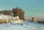 Мещерський А. В. Зимовий пейзаж. 1870