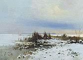 Світославський С. В. Зимовий пейзаж. 1880-е