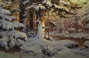 Шильдер А. Н. Зимовий ліс. 1904